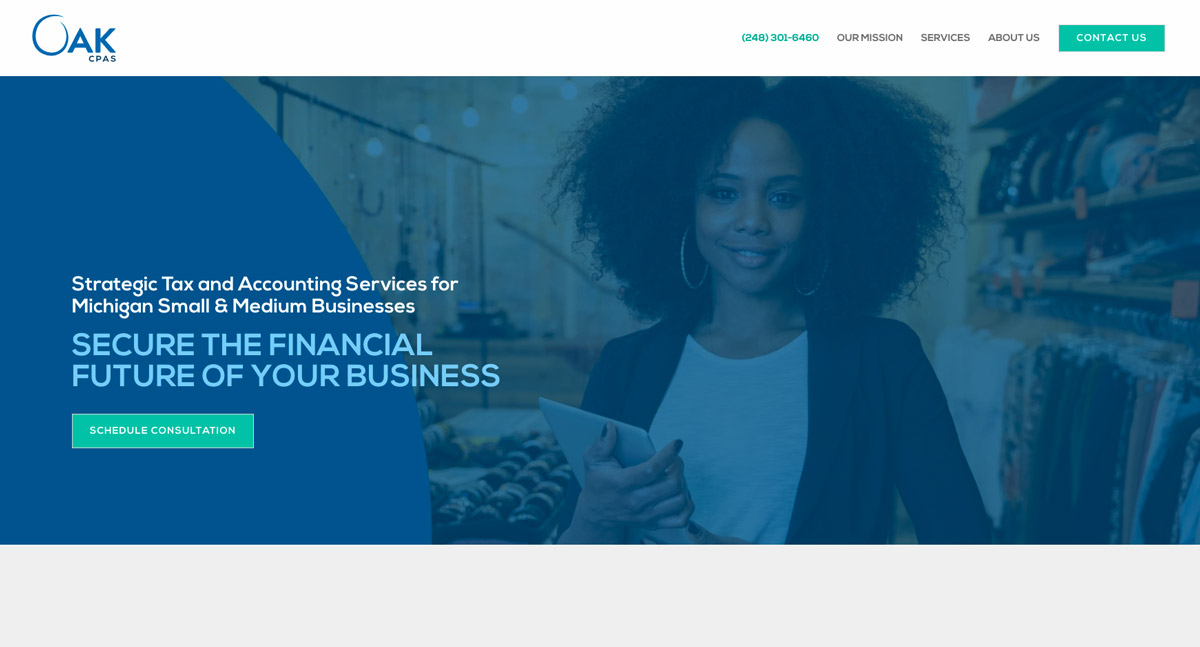 Meet Oak Landing Page - OAK, LLC